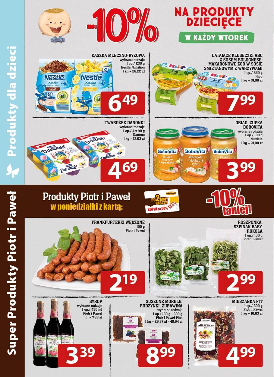 Gazetka promocyjna Piotr i Paweł do 30/07/2017 str.10