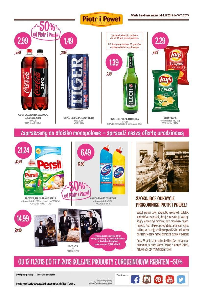 Gazetka promocyjna Piotr i Paweł do 10/11/2015 str.4