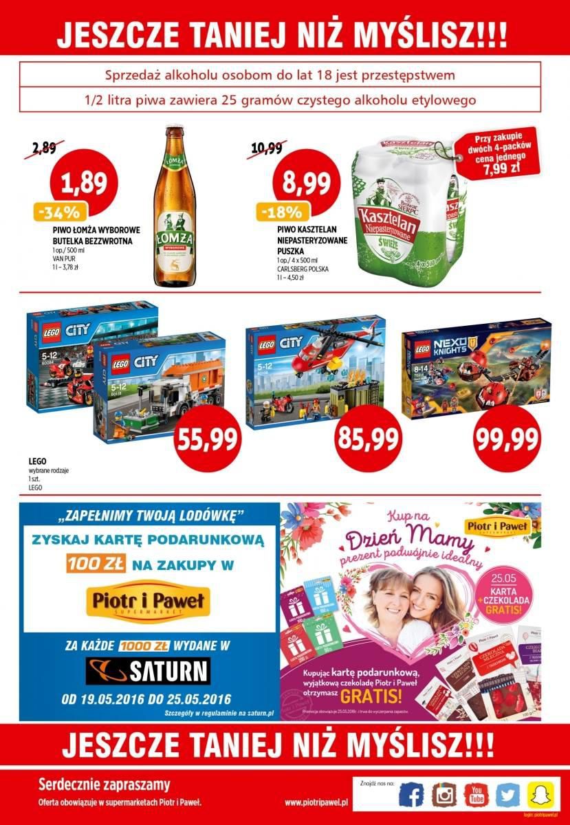 Gazetka promocyjna Piotr i Paweł do 24/05/2016 str.4