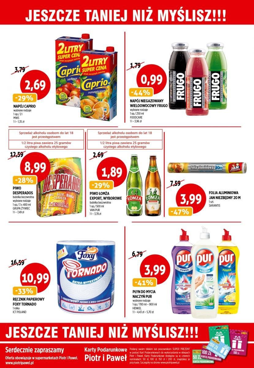 Gazetka promocyjna Piotr i Paweł do 01/03/2016 str.4