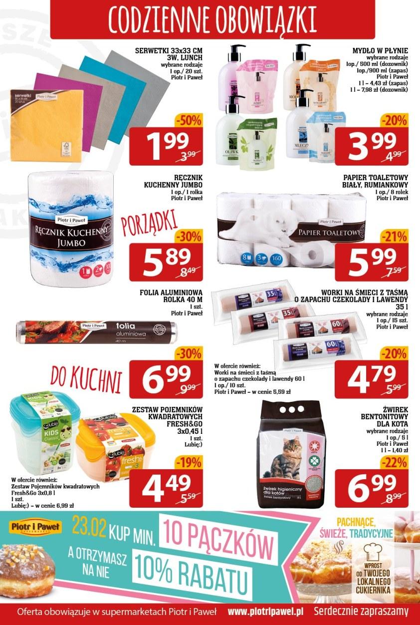 Gazetka promocyjna Piotr i Paweł do 26/02/2017 str.12