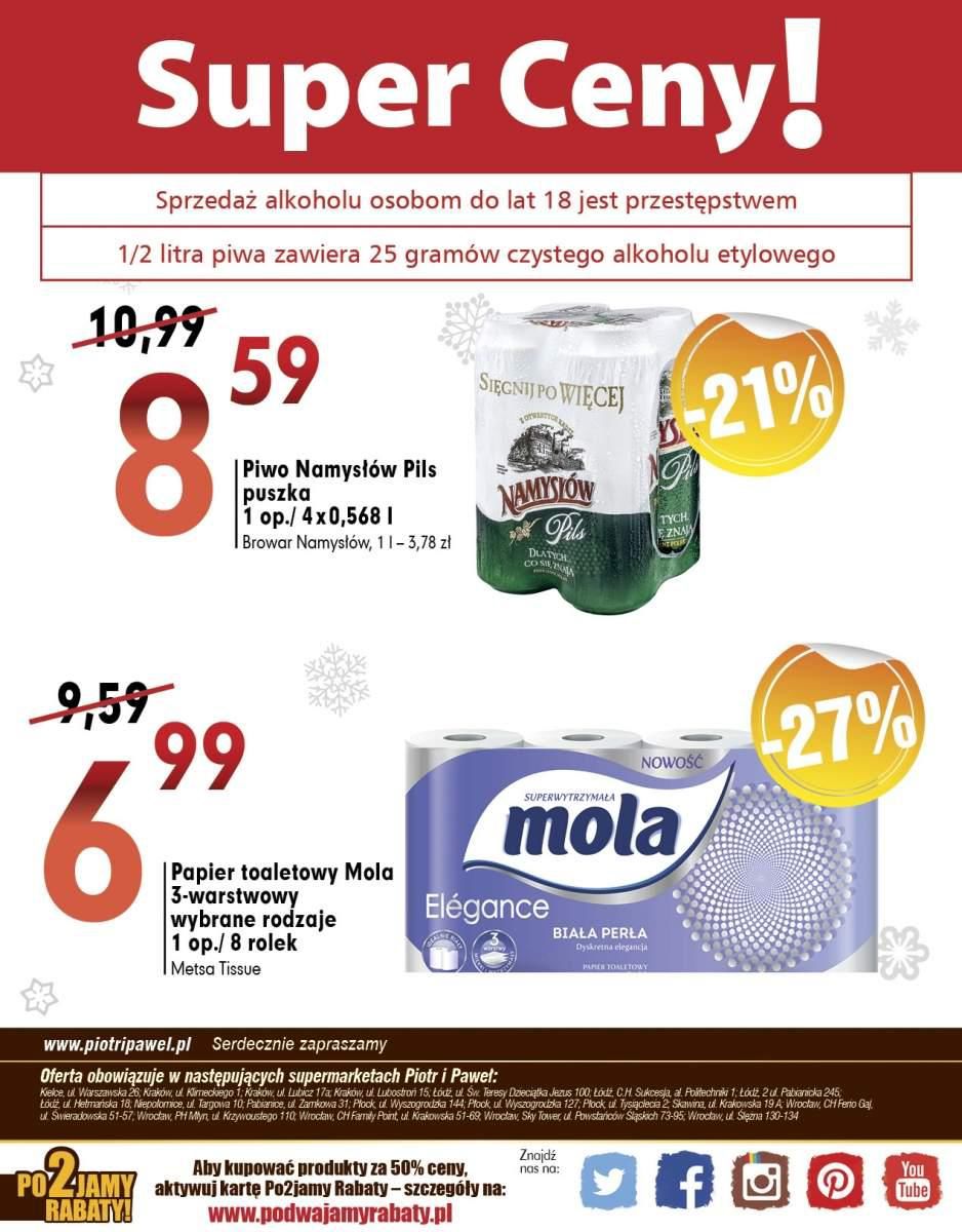 Gazetka promocyjna Piotr i Paweł do 15/12/2015 str.8