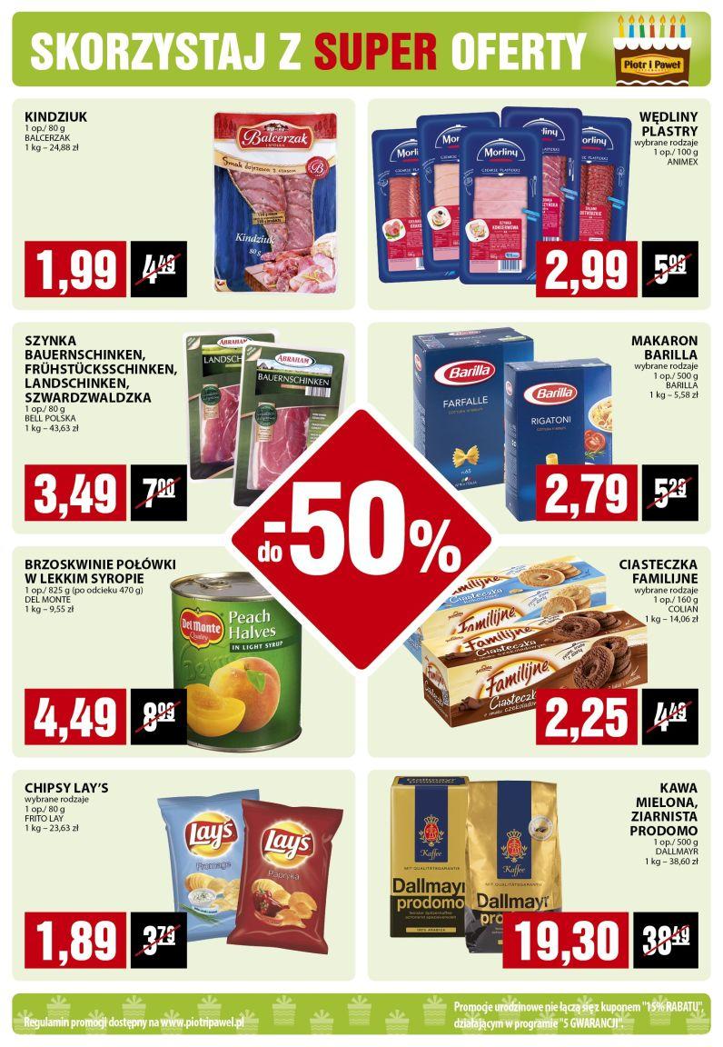 Gazetka promocyjna Piotr i Paweł do 15/11/2016 str.3
