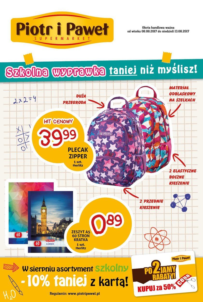 Gazetka promocyjna Piotr i Paweł do 13/08/2017 str.12