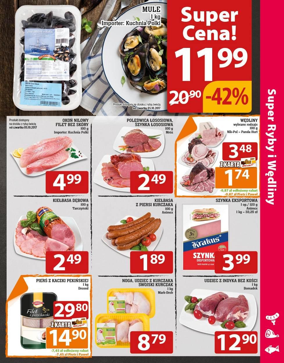 Gazetka promocyjna Piotr i Paweł do 08/10/2017 str.5