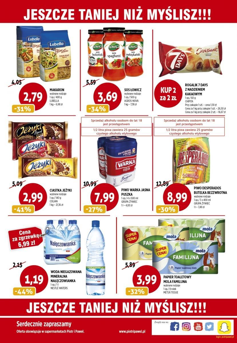 Gazetka promocyjna Piotr i Paweł do 13/09/2016 str.4