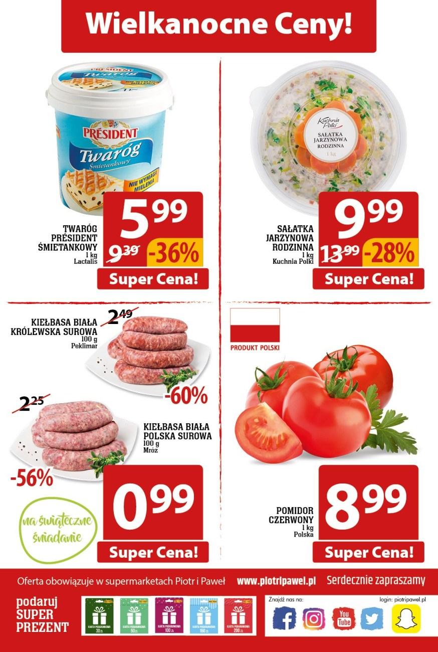 Gazetka promocyjna Piotr i Paweł do 12/04/2017 str.12