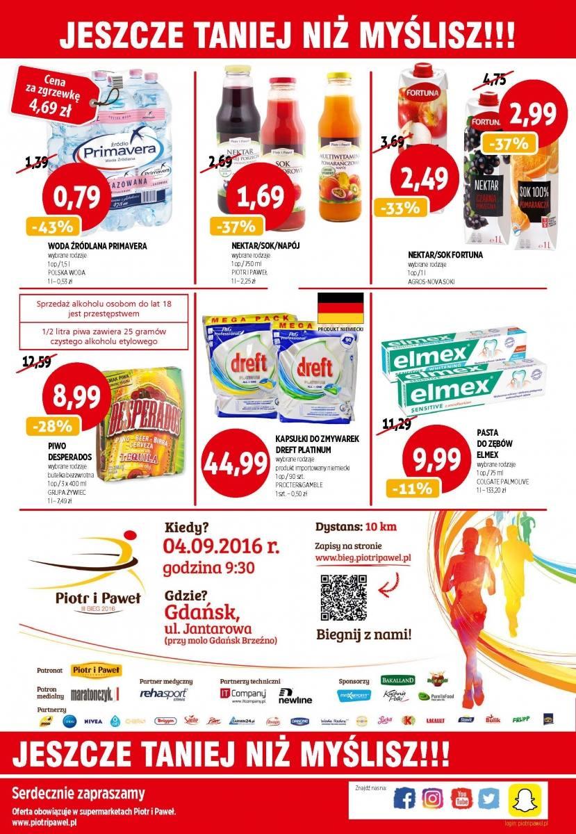 Gazetka promocyjna Piotr i Paweł do 16/08/2016 str.4