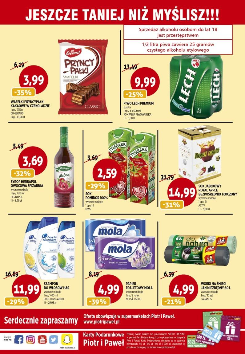 Gazetka promocyjna Piotr i Paweł do 19/02/2017 str.4