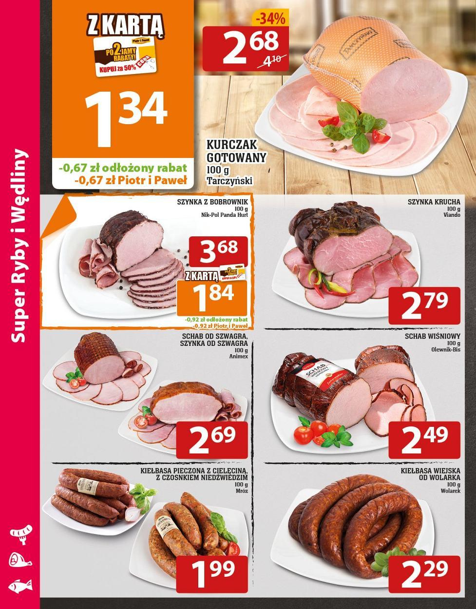 Gazetka promocyjna Piotr i Paweł do 10/09/2017 str.6