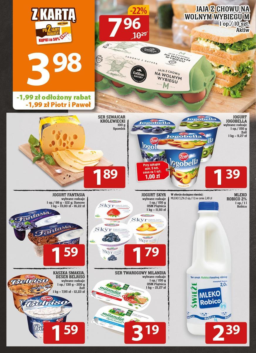 Gazetka promocyjna Piotr i Paweł do 14/01/2018 str.4