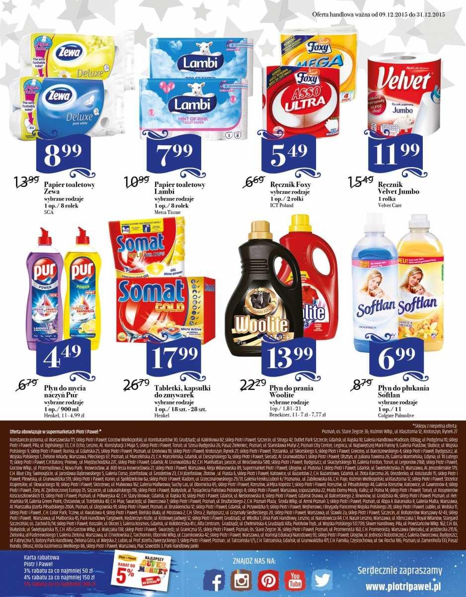 Gazetka promocyjna Piotr i Paweł do 29/12/2015 str.32
