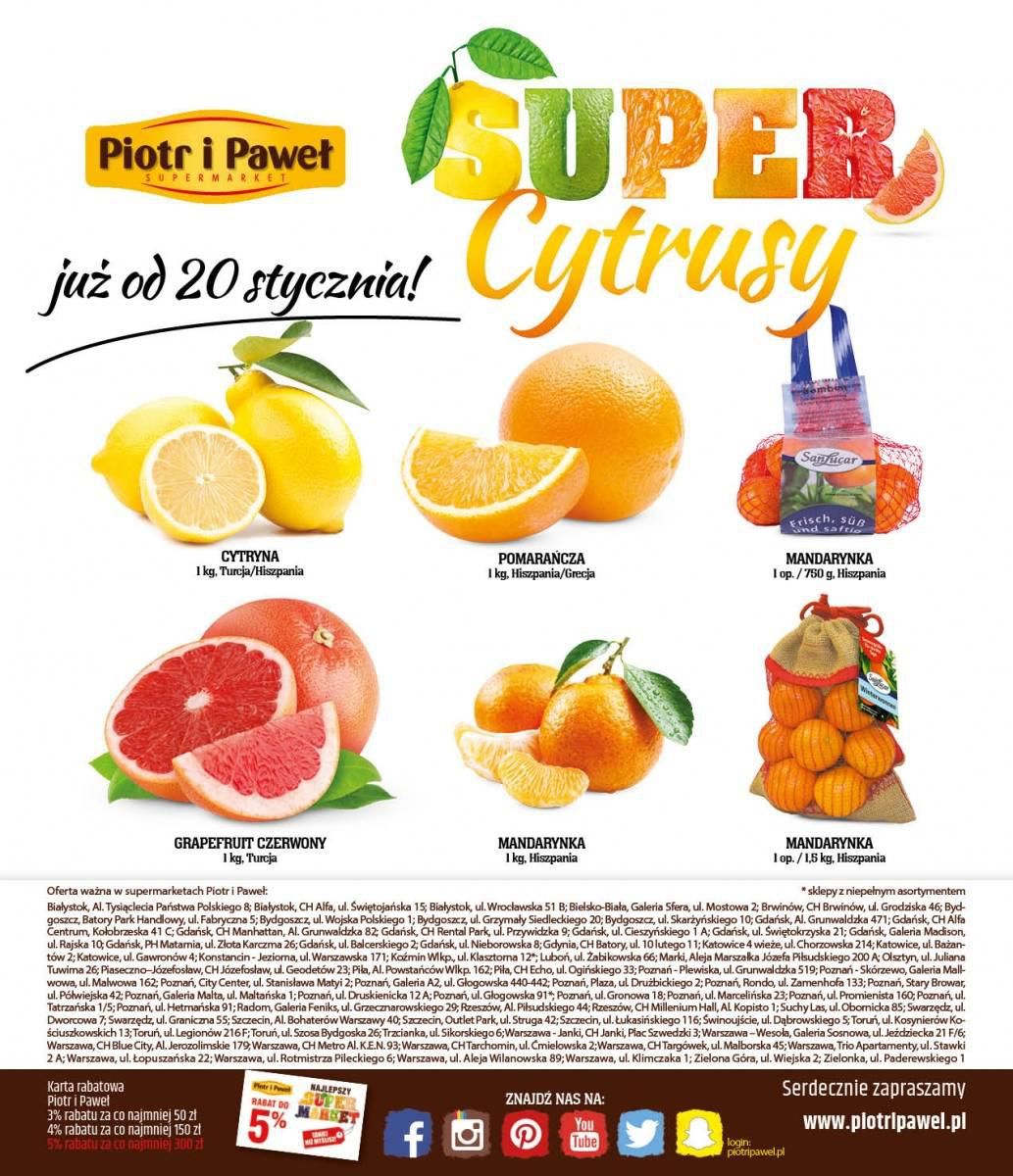 Gazetka promocyjna Piotr i Paweł do 19/01/2016 str.16