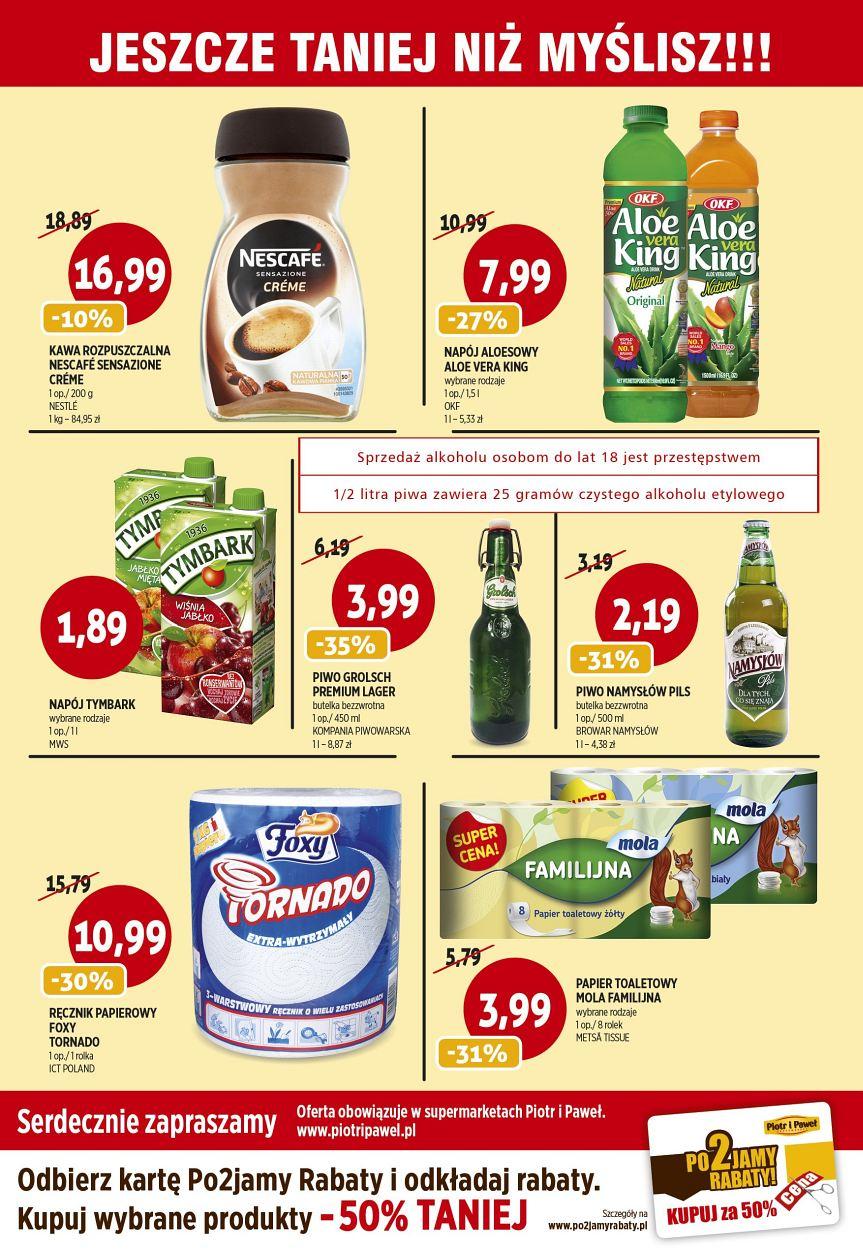 Gazetka promocyjna Piotr i Paweł do 03/09/2017 str.4