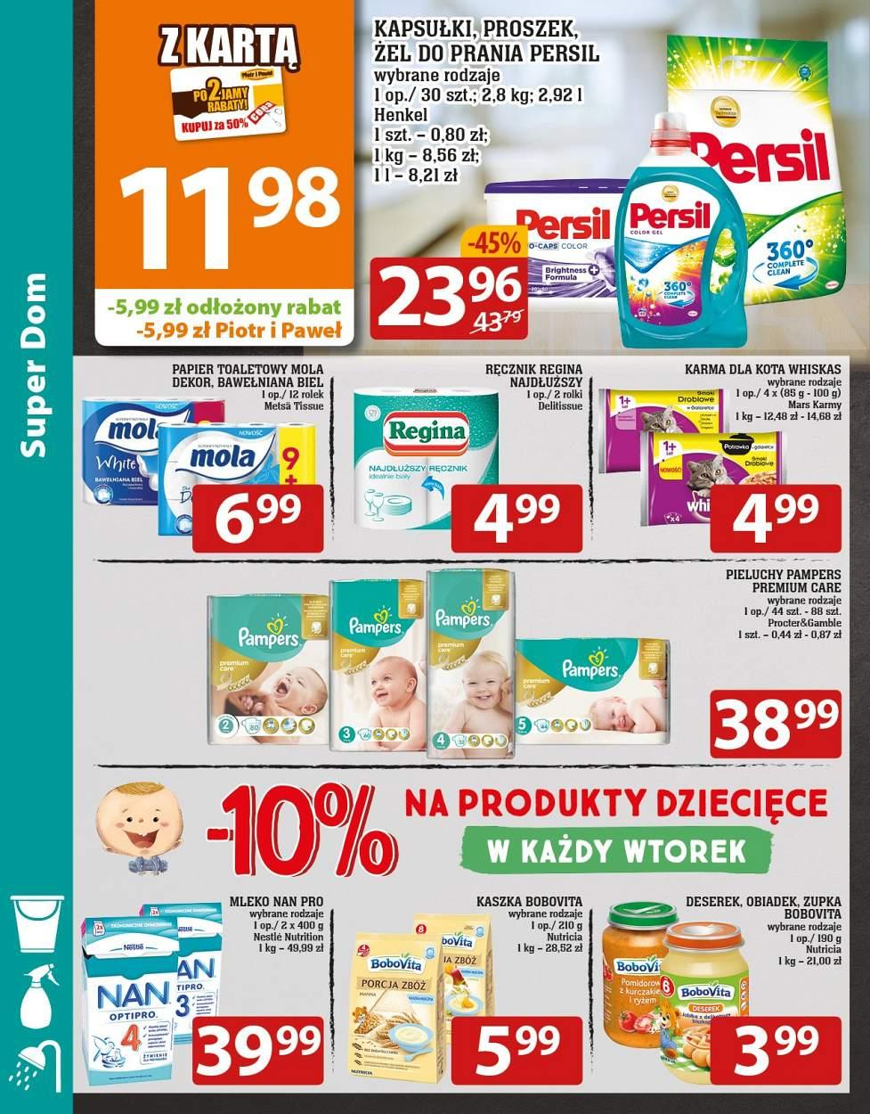 Gazetka promocyjna Piotr i Paweł do 15/10/2017 str.8