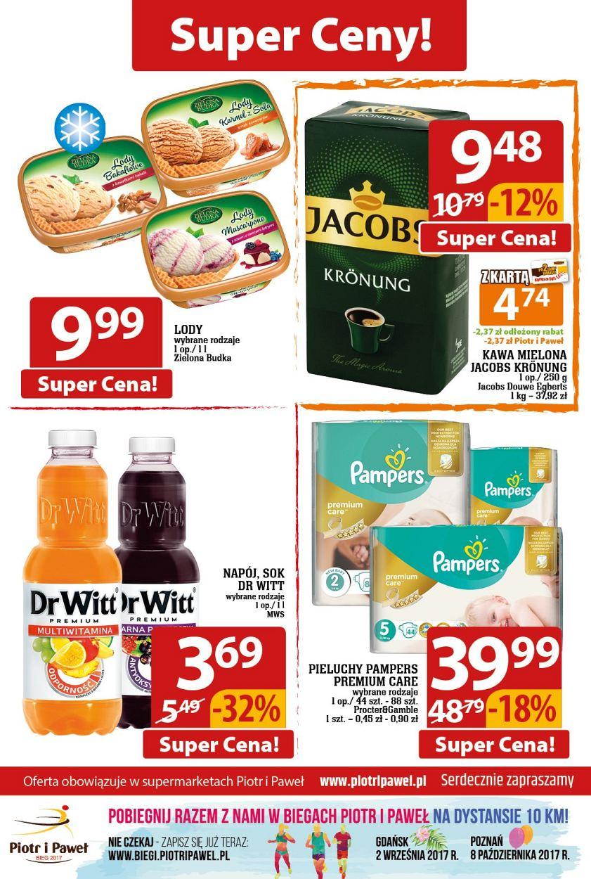 Gazetka promocyjna Piotr i Paweł do 30/07/2017 str.12