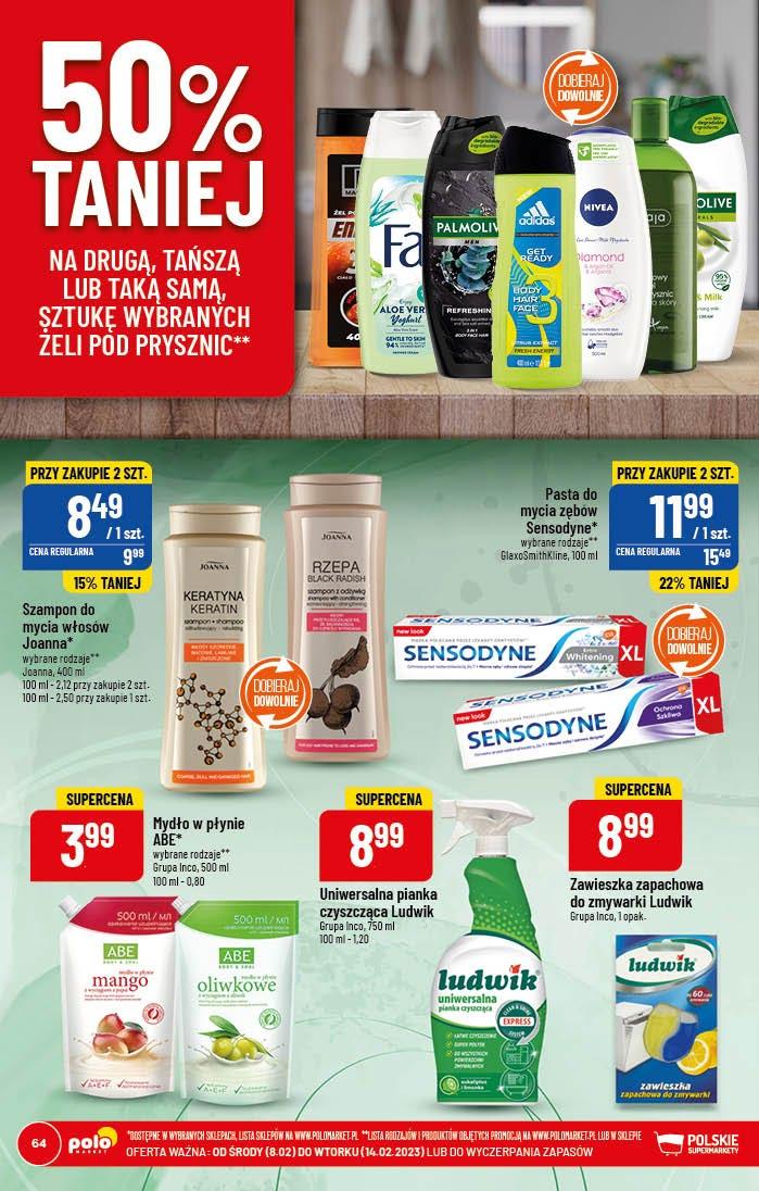 Gazetka promocyjna POLOmarket do 14/02/2023 str.64