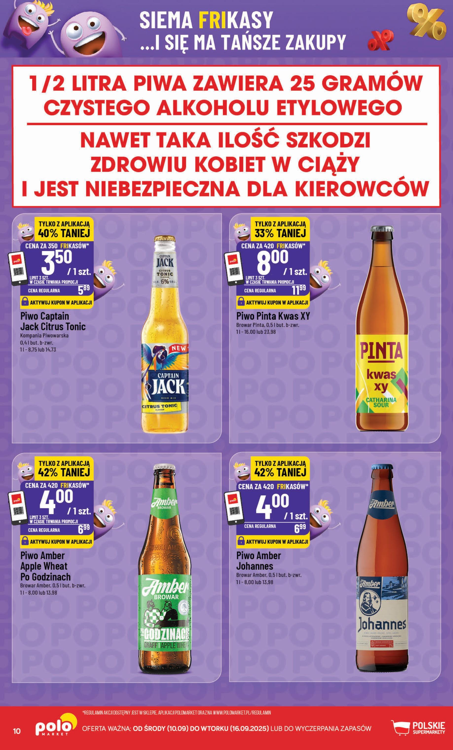 Gazetka promocyjna POLOmarket do 16/09/2025 str.10