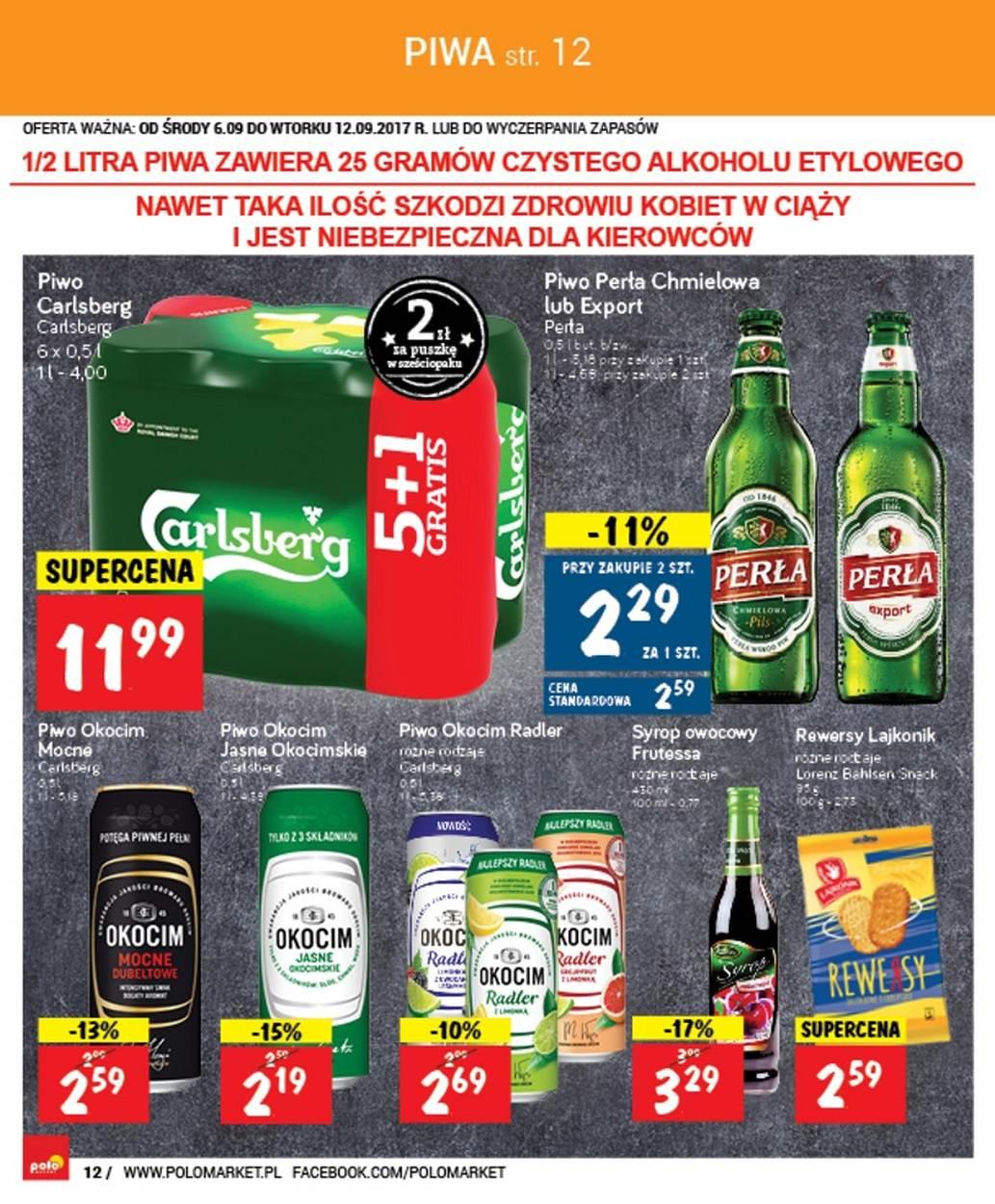 Gazetka promocyjna POLOmarket do 12/09/2017 str.12