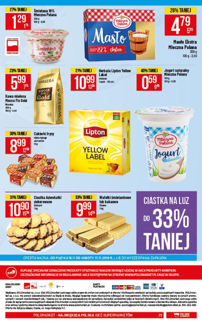 Gazetka promocyjna POLOmarket do 20/11/2018 str.23