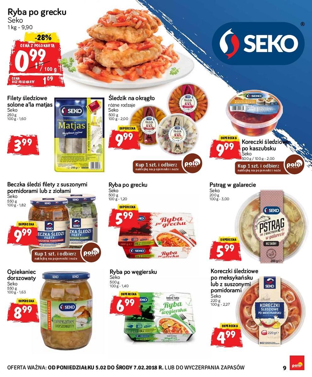 Gazetka promocyjna POLOmarket do 07/02/2018 str.9