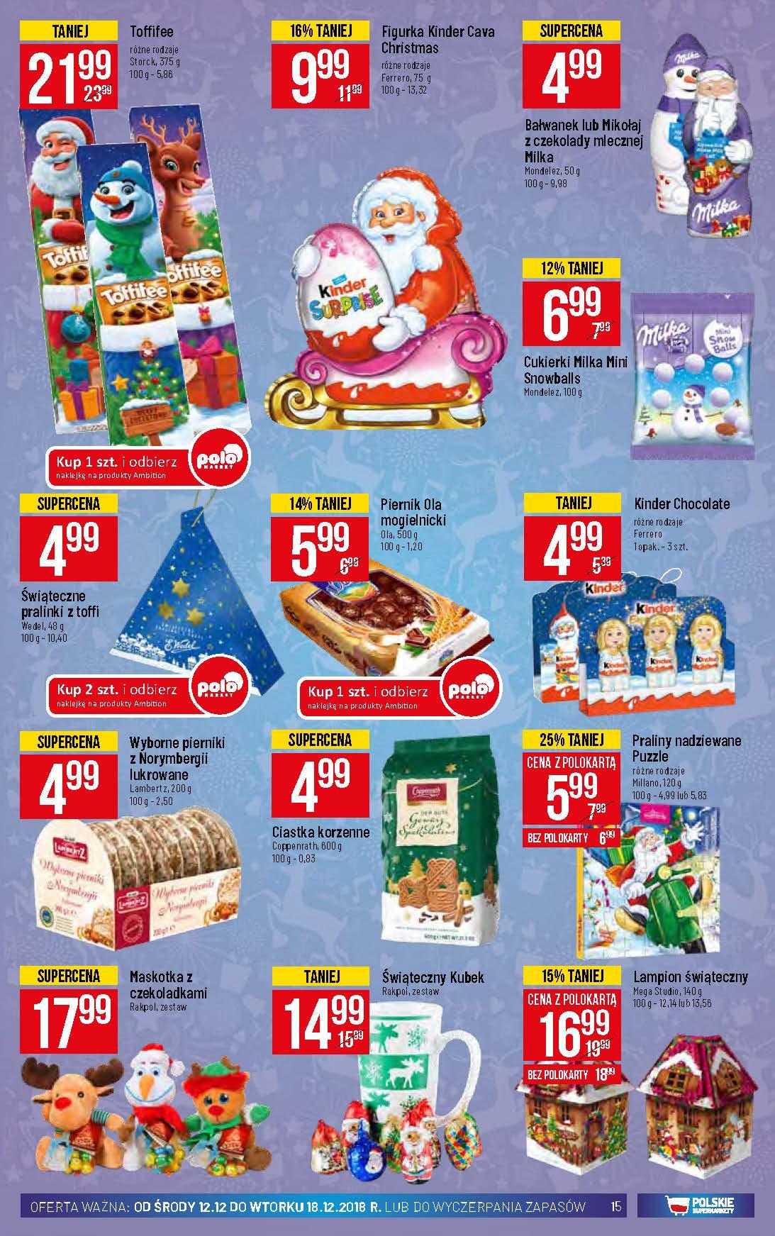 Gazetka promocyjna POLOmarket do 18/12/2018 str.15