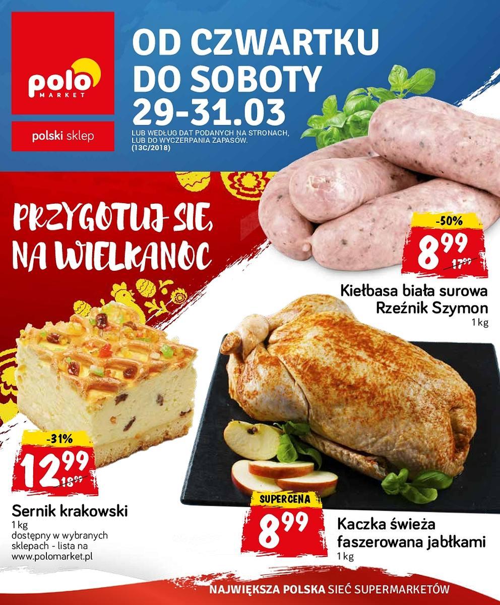 Gazetka promocyjna POLOmarket do 31/03/2018 str.0