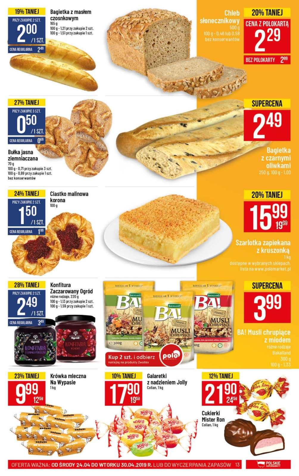 Gazetka promocyjna POLOmarket do 30/04/2019 str.13