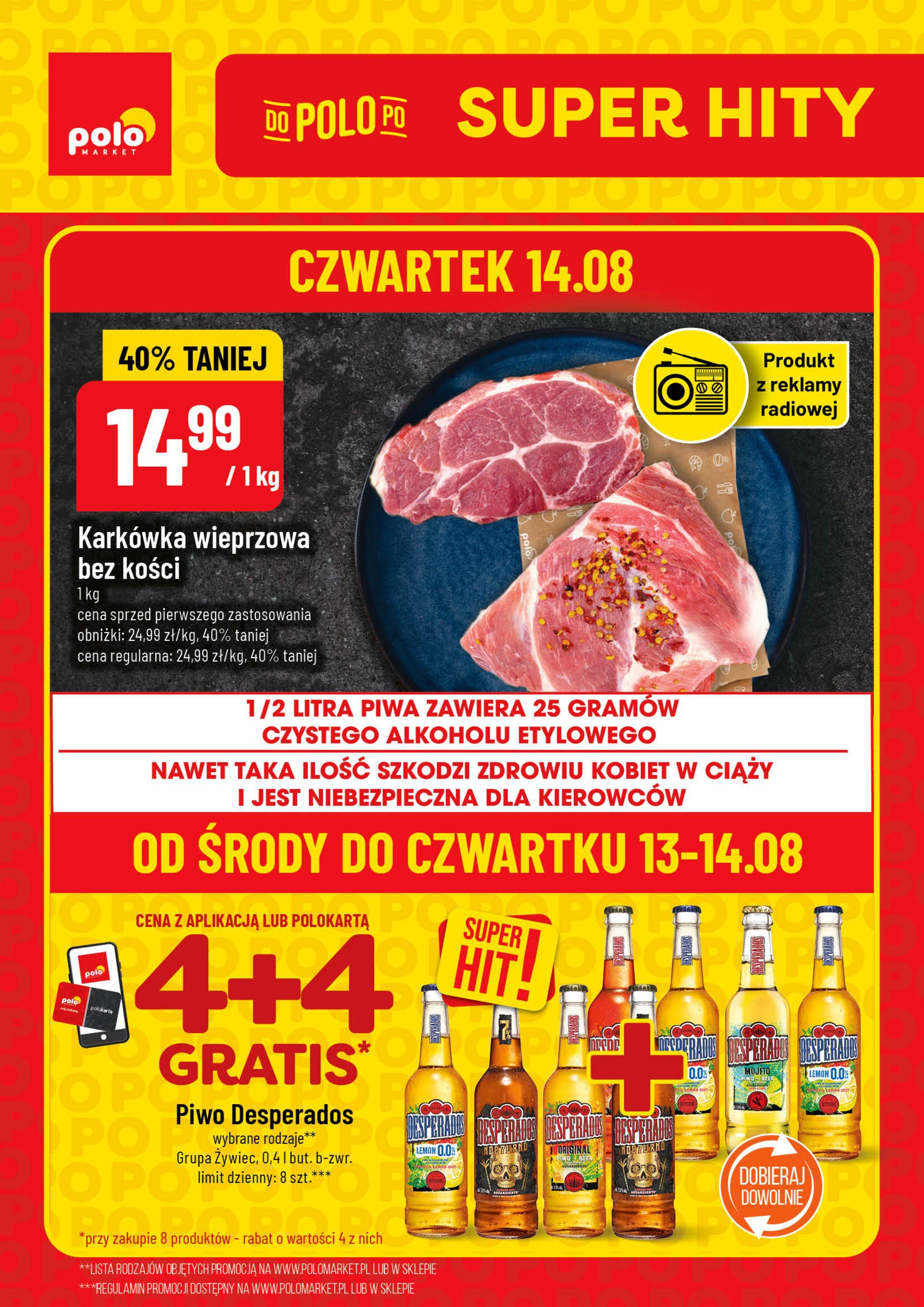 Gazetka promocyjna POLOmarket do 16/08/2025 str.1
