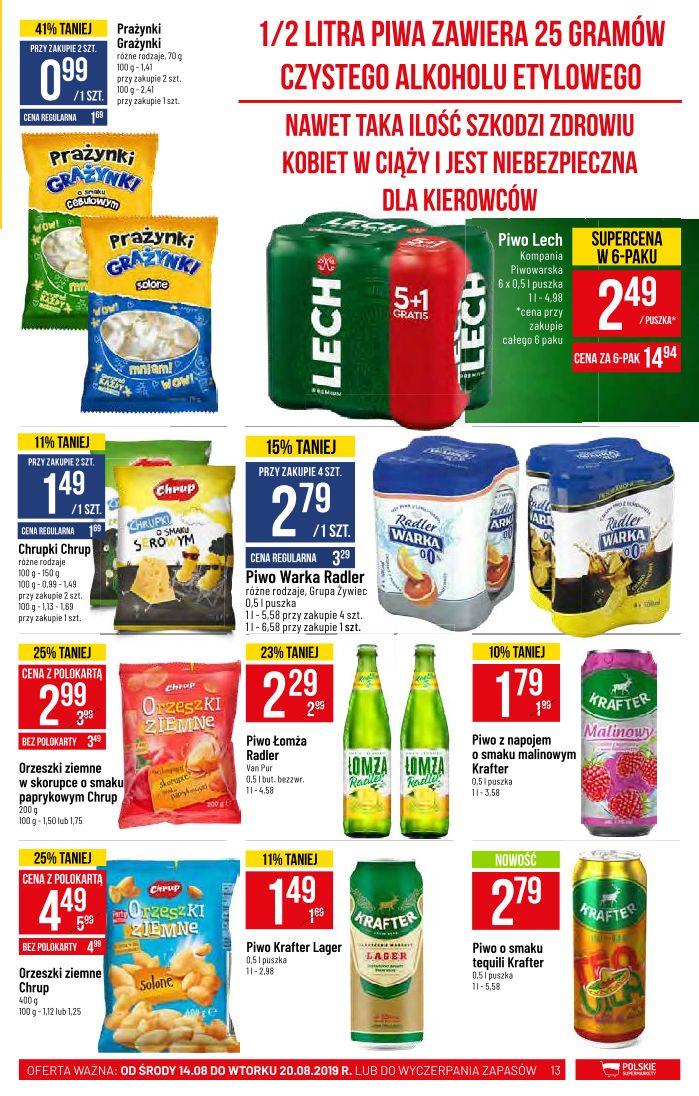 Gazetka promocyjna POLOmarket do 20/08/2019 str.13