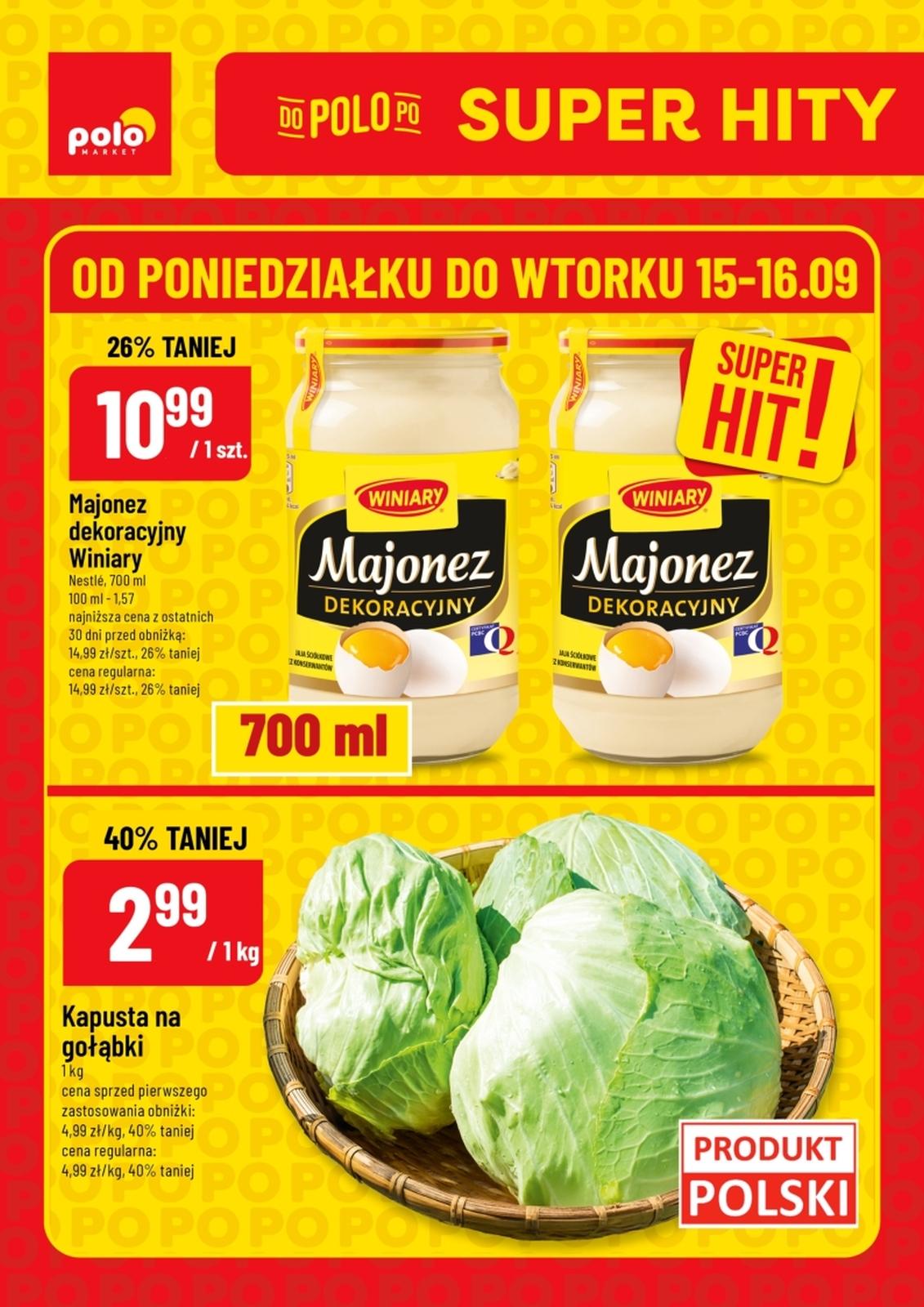 Gazetka promocyjna POLOmarket do 16/09/2025 str.1