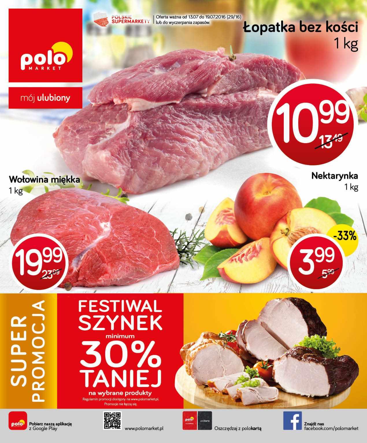 Gazetka promocyjna POLOmarket do 19/07/2016 str.1