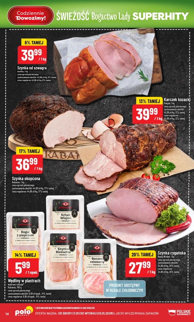 Gazetka promocyjna POLOmarket do 13/01/2026 str.14