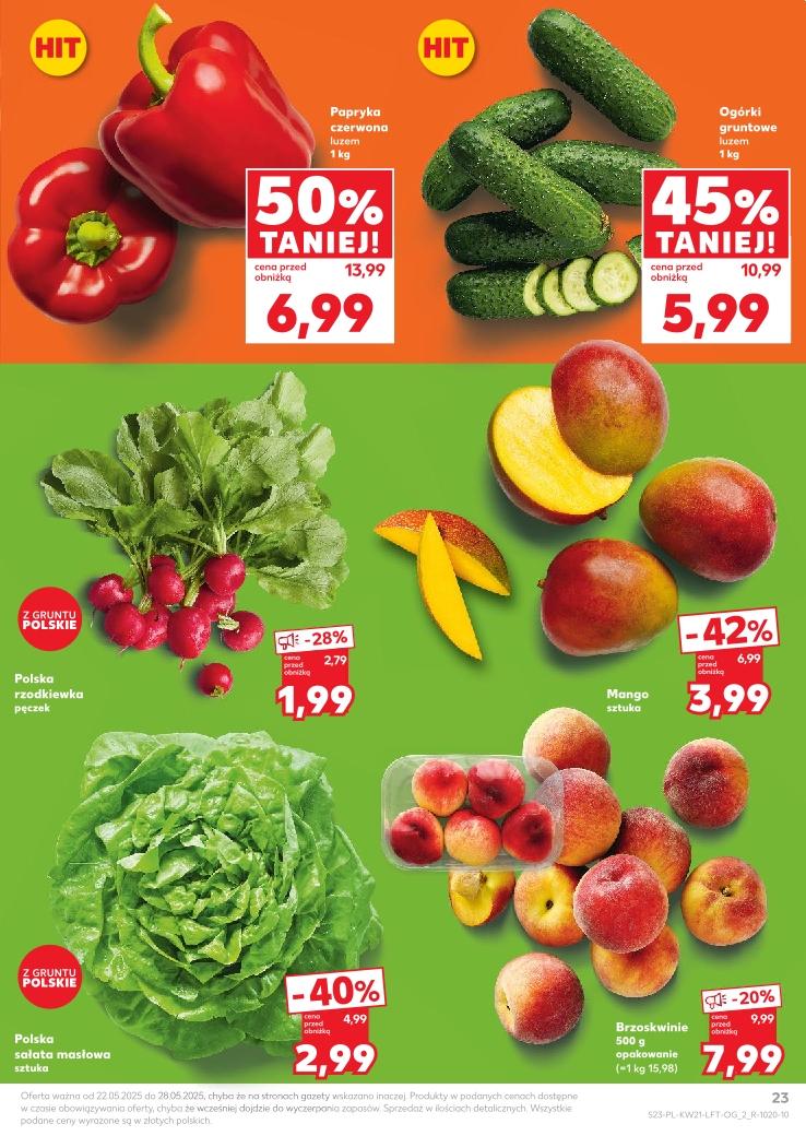 Gazetka promocyjna Kaufland do 28/05/2025 str.23