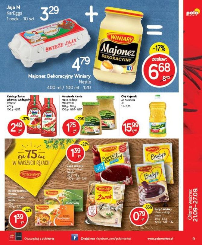 Gazetka promocyjna POLOmarket do 27/09/2016 str.9