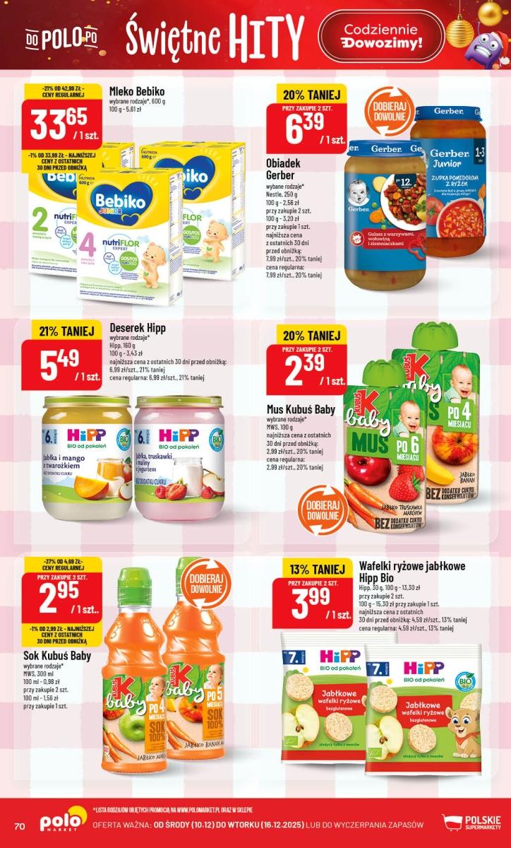 Gazetka promocyjna POLOmarket do 16/12/2025 str.70
