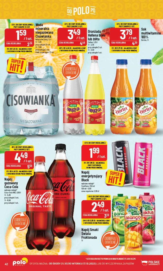 Gazetka promocyjna POLOmarket do 17/10/2023 str.42