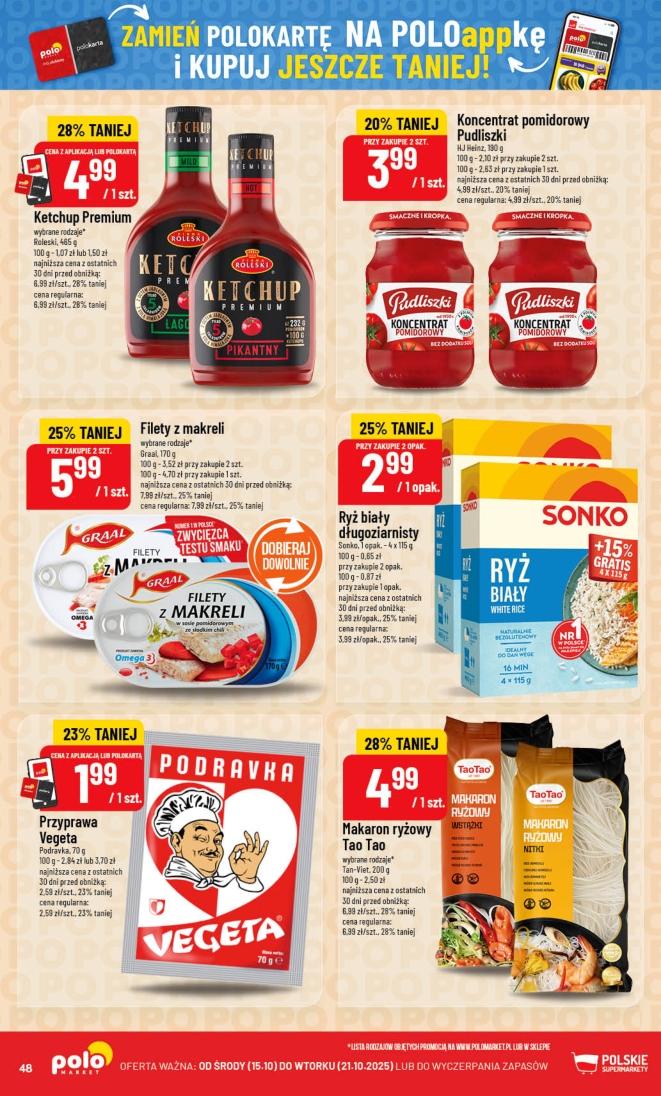Gazetka promocyjna POLOmarket do 21/10/2025 str.48