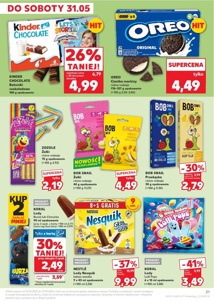 Gazetka promocyjna Kaufland do 28/05/2025 str.21
