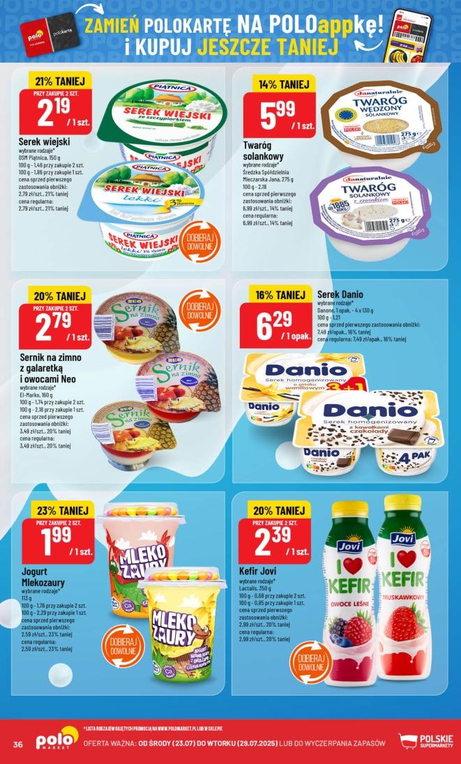 Gazetka promocyjna POLOmarket do 29/07/2025 str.36