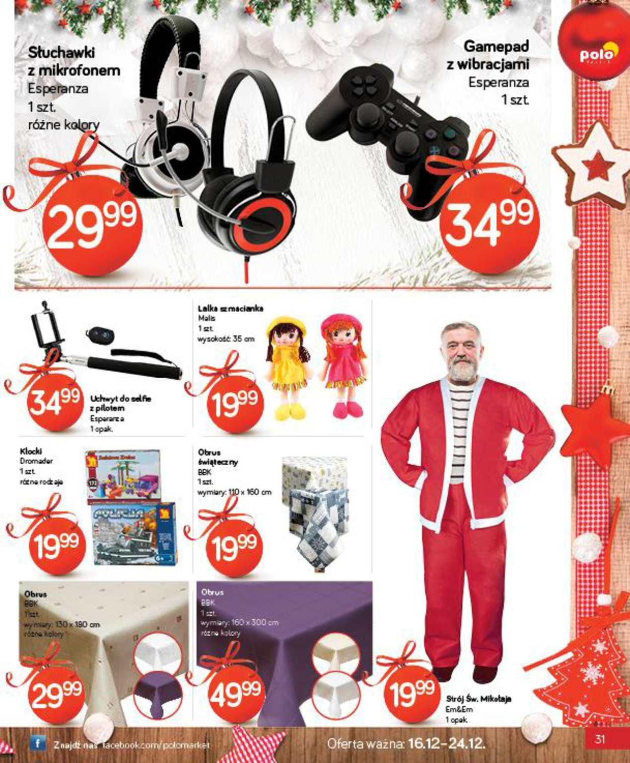 Gazetka promocyjna POLOmarket do 24/12/2015 str.31