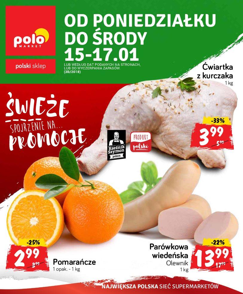 Gazetka promocyjna POLOmarket do 17/01/2018 str.1