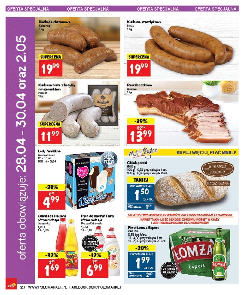 Gazetka promocyjna POLOmarket do 02/05/2017 str.1