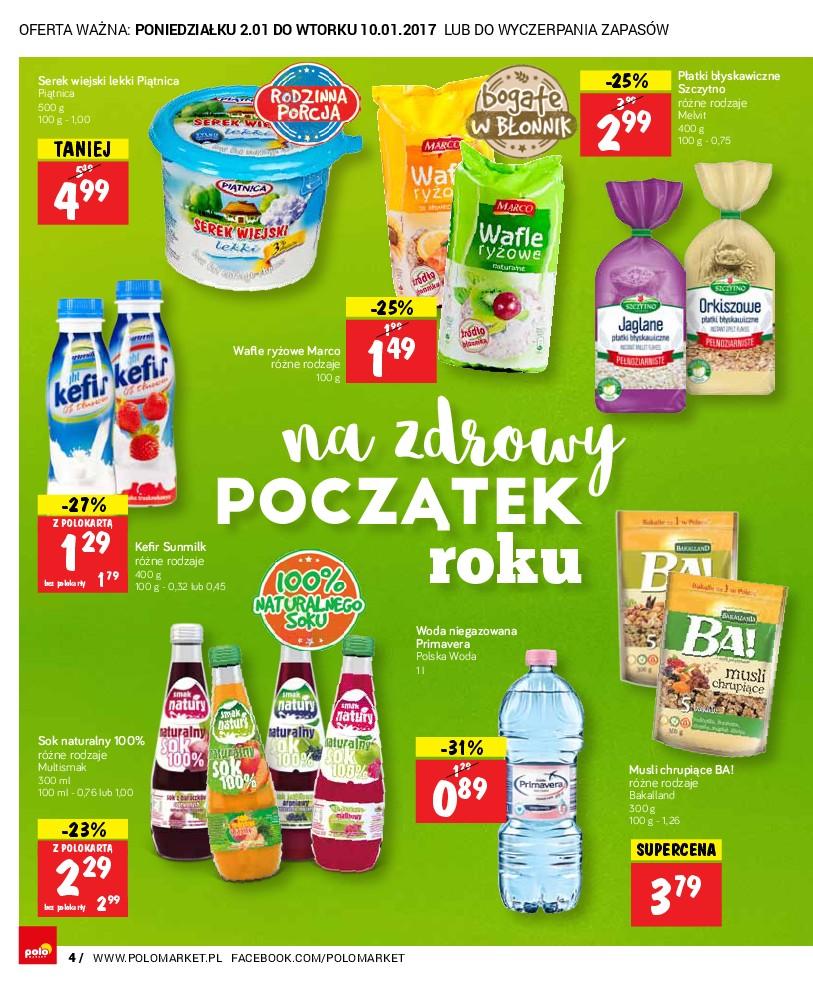 Gazetka promocyjna POLOmarket do 10/01/2017 str.4