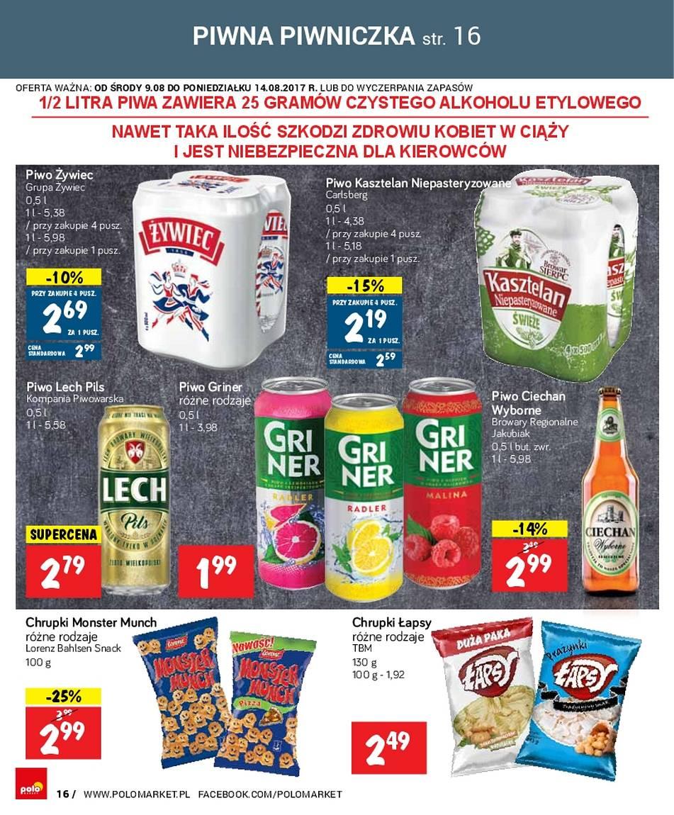 Gazetka promocyjna POLOmarket do 14/08/2017 str.16