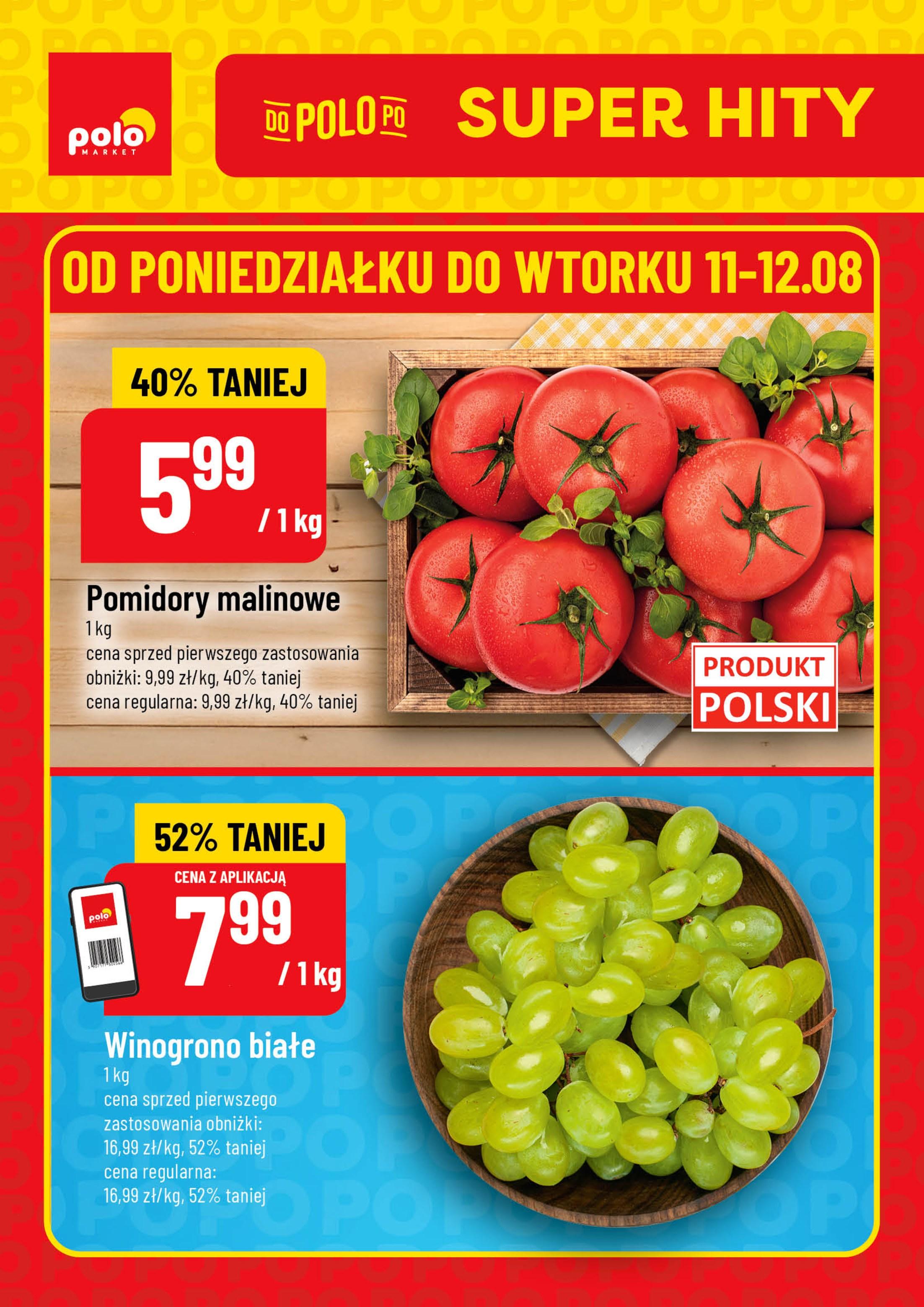 Gazetka promocyjna POLOmarket do 12/08/2025 str.1