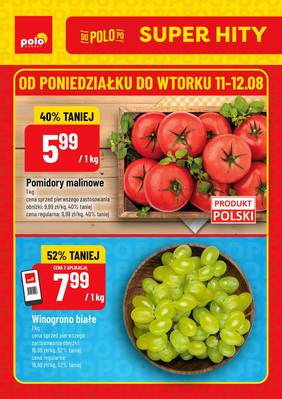POLOmarket gazetka - od 11/08/2025 do 12/08/2025