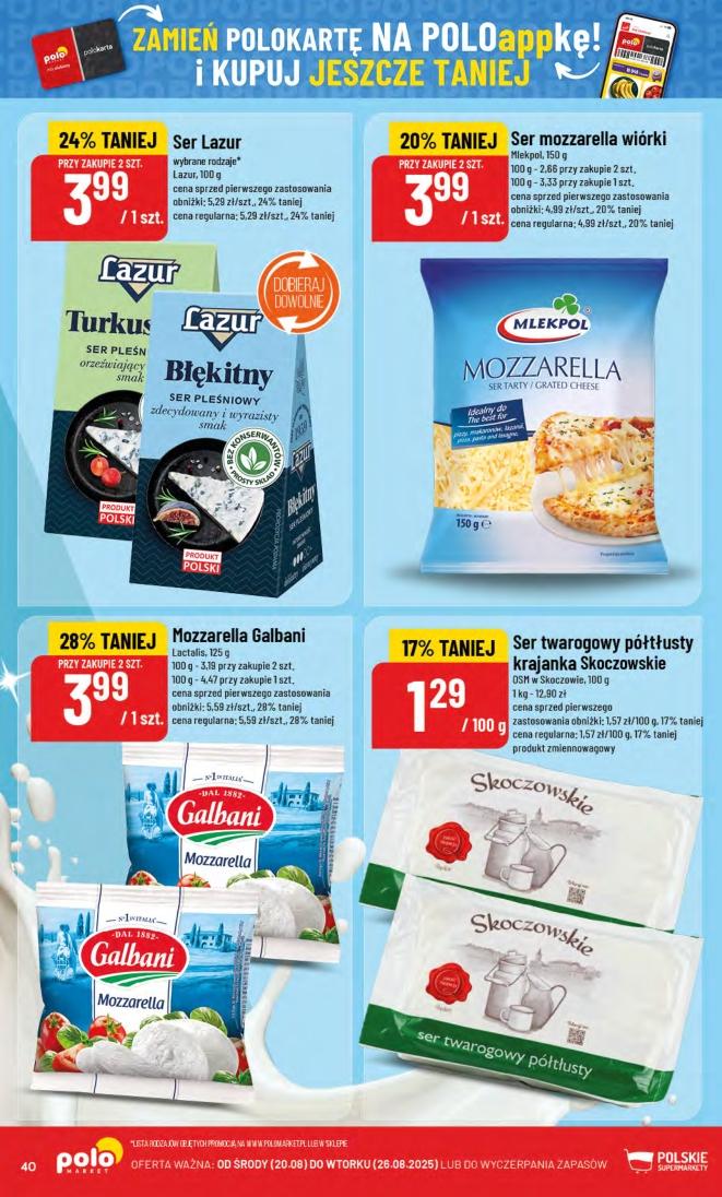 Gazetka promocyjna POLOmarket do 26/08/2025 str.40