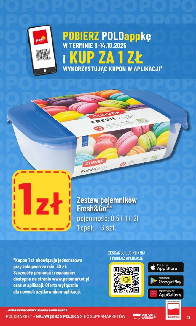 Gazetka promocyjna POLOmarket do 14/10/2025 str.13