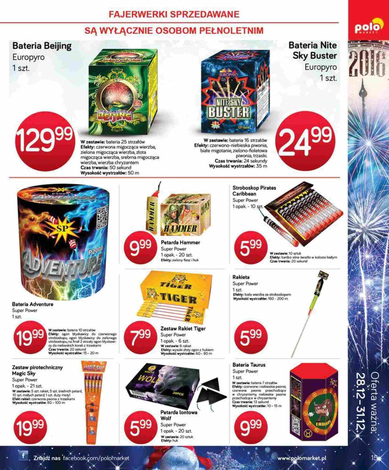 Gazetka promocyjna POLOmarket do 31/12/2015 str.15